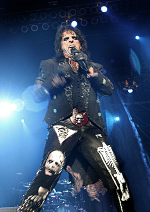 Alice Cooper i Manchester MEN Arena i 2007. Foto: Sakura Henderson/ArenaPAL/Polfoto