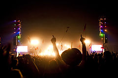 Roskilde Festival 2010: Prince giver koncert på Orange scene.
Foto: Klavs Bo Christensen
