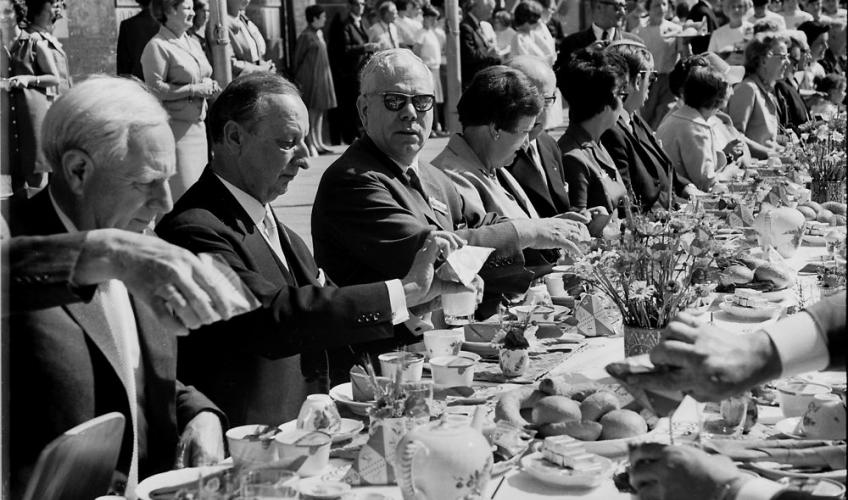 kaffebord på strøget