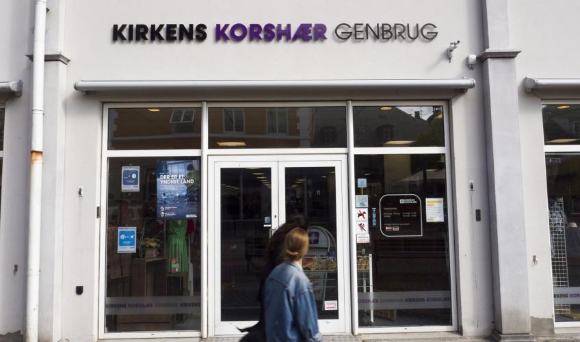 kirkens korshær butik